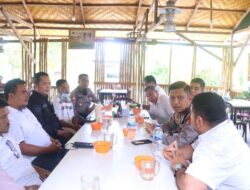 Kapolres Tapsel  – PWI Paluta Jalin Mitra Kerja