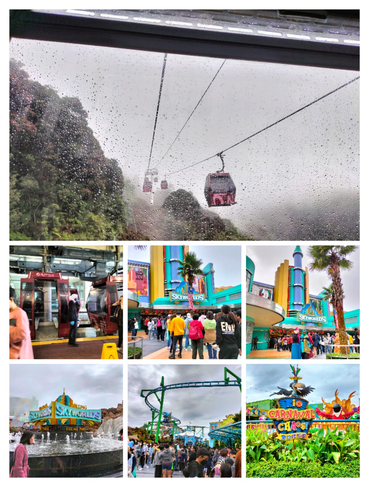 Suasana Genting SkyWorlds, Malaysia. beritasore/laswie wakid