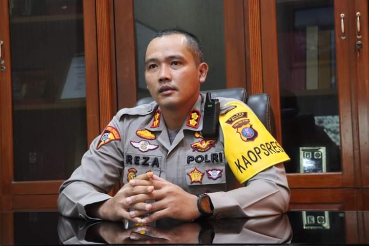 Kapolres Madina, AKBP HM Reza Chairul, AS, SIK, SH, MH. Beritasore/ist