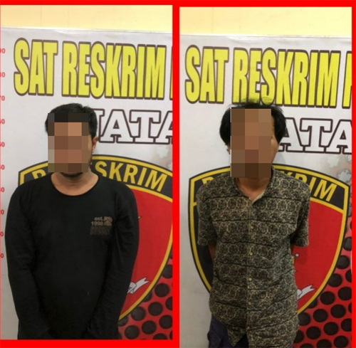 Polsek Indrapura tangkap diduga Bandit spesialis Kunci T Jum'at (14/10/.2022).beritasore/alirsyah