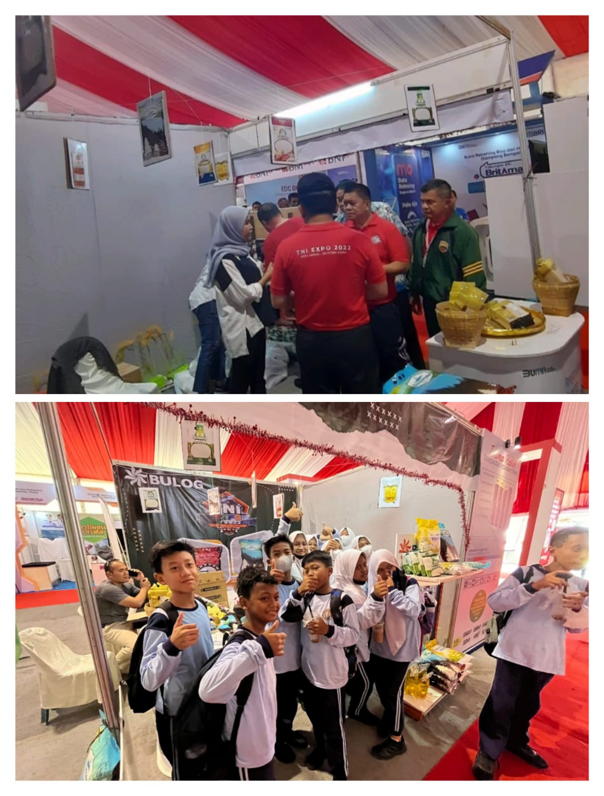 Pasar murah yang digelar Bulog Sumut 16-21 Oktober 3022 di Medan.beritasore/ist