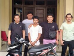 Polres Madina Ciduk 3 Pelaku Curanmor, 2 Sepedamotor Diamankan
