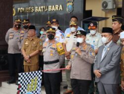 Bupati & Polres Batu Bara Lepas Bantuan  Bencana Taput