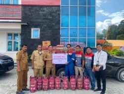 Pertamina Patra Niaga Regional Sumbagut Salurkan Bantuan Korban Bencana Taput