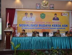 Pemko Sidimpuan Sosialisasikan Budaya Kerja ASN Menuju Aparatur Berintegritas