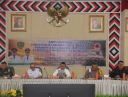 Pemkab Tapsel Rakor Percepatan Penanganan Penanggulangan Bencana 2022