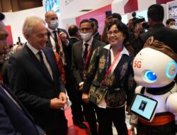 Luhut Panjaitan Dan Tony Blair Saksikan Demo Teknologi 5G Telkom