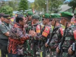 Wali Kota P.Sidimpuan Sambut Kepulangan Satgas Pamtas RI – PNG
