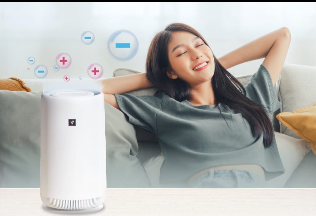 Air Purifier Sharp dengan teknologi plasmacluster