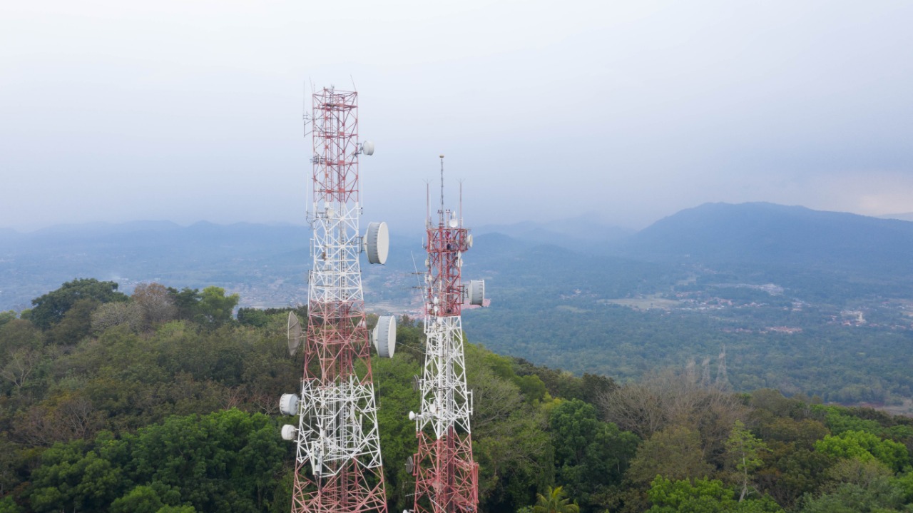 Infrastruktur menara telekomunikasi Telkom