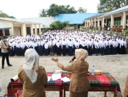 Wali Kota Pematang Siantar Sosialisasi P4GN Di SMPN 4