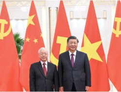 Xi Jinping Gelar Pertemuan Ketua Partai Komunis Vietnam