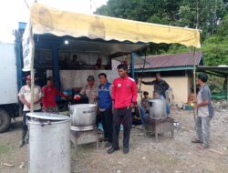 BPBD Agara Dirikan Dapur Umum Banjir Bandan
