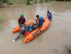 Rutusan Rumah  Tergenang Di Besitang Dan Tanjung Pura