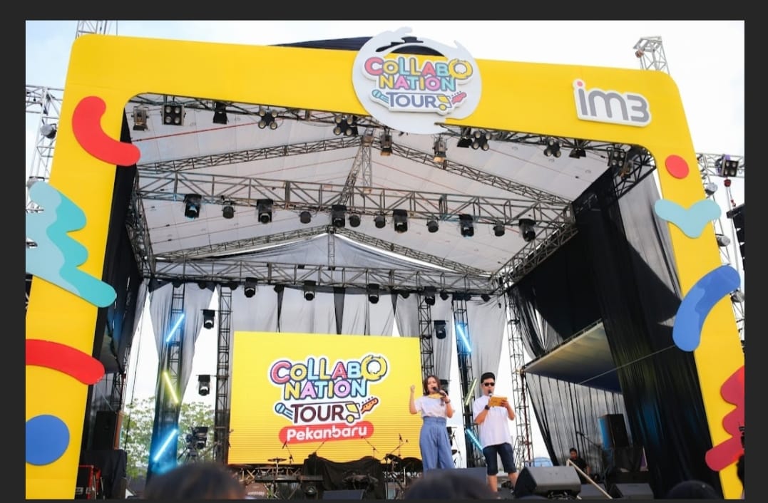 Konser Collabonation Tour IOH di Pekanbaru , Kamis (4/11/2022).beritasore/ist