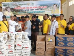 Anggota DPR RI Salurkan Bantuan Korban Banjir Aceh Tamiang