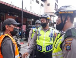 Personel Samapta Polsek Medan Baru Patroli Bersepeda