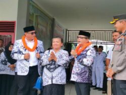 Petinggi Madina Terharu Ketemu Guru