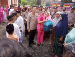 Kapolres Asahan Kunker Ke Wilkum Polsek Pulau Raja “ Polri Buka Program Quick Wins”