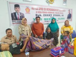 Ketua DPRD DS Bersama Yeni Medical Clinik Luncurkan Program Khitan Gratis