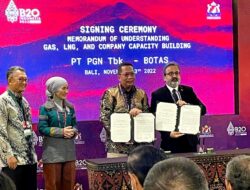 PGN dan BOTAS Kerjasama Energi, Gas Bumi dan LNG di Turki