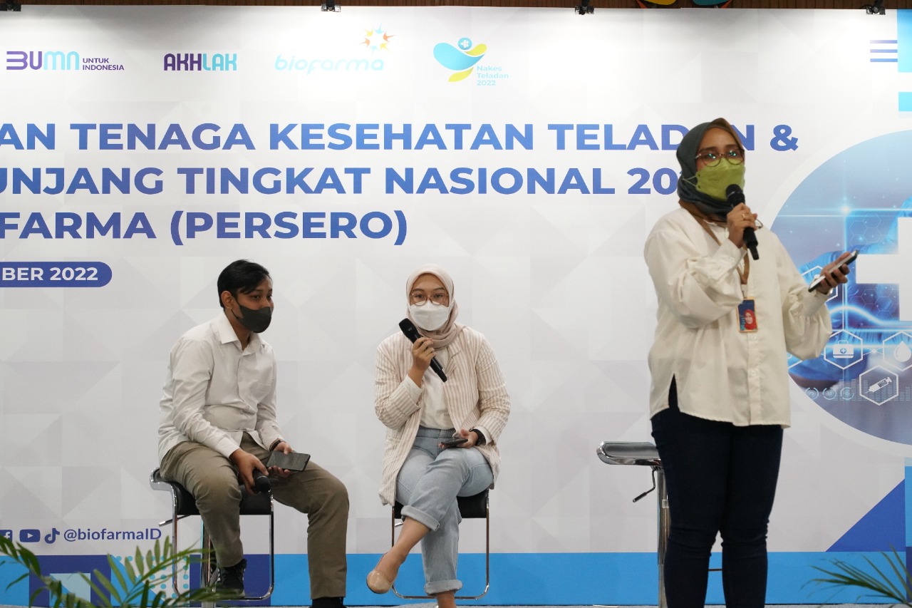 Berita Sore/ist Tenaga kesehatan yang berkunjung ke Biofarma Minggu (13/11/2022).