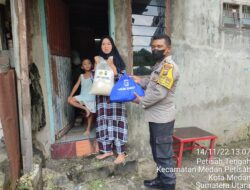 Mabes Polri dan Polda Sumut menyalurkan Bantuan Sosial