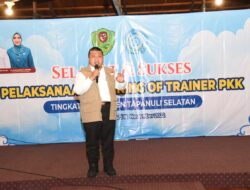 Bupati Tapsel Motivasi Peserta TOT PKK