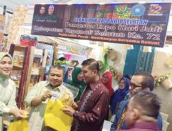 Sedikitnya 60 stand Pamerkan Produk UMKM Daerah Di Expo 2022 Hari Jadi ke 72 Tapsel