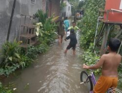 Air Masih Menggenang Di Dusun 14 Desa Sei Semayang