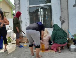 LBH Cakra Keadilan Bantu Korban Banjir Komplek TKBM Pelabuhan Belawan