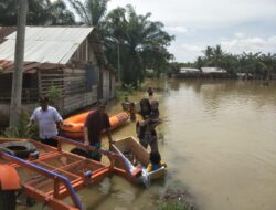 Banjir Di Kecamatan Babalan Meluas