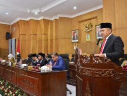 Bupati Batu Bara Hadiri Paripurna Ranperda APBD T.A 2023