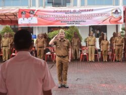 Walikota Gunungsitoli Lantik 71 Pj. Kades