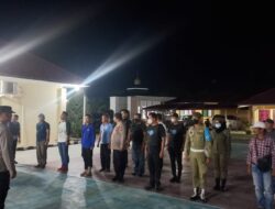 Polsek Lab.Ruku Gelar Apel Bersama Cegah Eksploitasi Anak