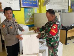 Kotak & Bilik Suara Pilkades Serentak Tiba Dibatu Bara