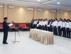 KPU Batu Bara Lantik 453 PPS