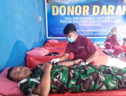 Pomal Lantamal I Gelar Donor Darah