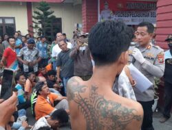 Polres Pelabuhan Belawan Amankan 109 Pelaku Premanisme