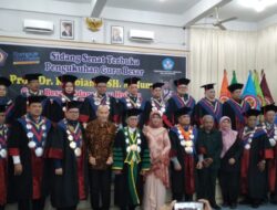 Undhar Kukuhkan Kusbianto jadi Guru Besar Ilmu Hukum