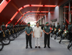 Menhan Bantu 100 Unit Sepedamotor Untuk Babinsa