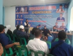DPC Nasdem Sunggal Gelar Rapat Konsolidasi