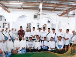 Wali Kota P.Sidempuan Lepas 40 Jemaah Umroh PT GSN