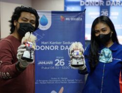 Dalam rangka menyambut Hari Kanker Sedunia, PT XL Axiata Tbk (XL Axiata) melaksanakan donor darah sebagai kegiatan rutin. Dalam kegiatan yang berlangsung di Grha XL Medan Kamis (26/1), XL Axiata berkolaborasi dengan komunitas jurnalis di Medan yang juga ikut sebagai pendonor.