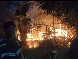 Relawan Sabila Buka Donasi Korban Kebakaran Di P. Susu