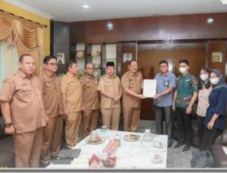 Wali Kota Sidempuan Terima Kujungan Kerja BPK Sumut