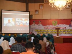 Bupati Tapsel Inginkan Laporan Penurunan Angka Stunting “Day by Day”