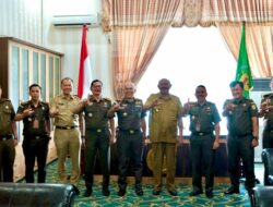 Syah Afandin Terima Kunjungan APM Kejatisu Dan Kajari Langkat