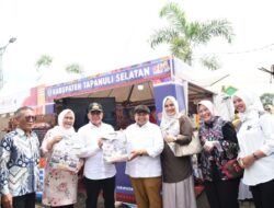 Gubsu Edy Rahmayadi Apresiasi  Stand  UMKM Pemkab Tapsel