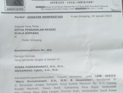 Digugat Rekanan, Dinas PUPR Aceh Tamiang Tidak Hadiri Sidang
